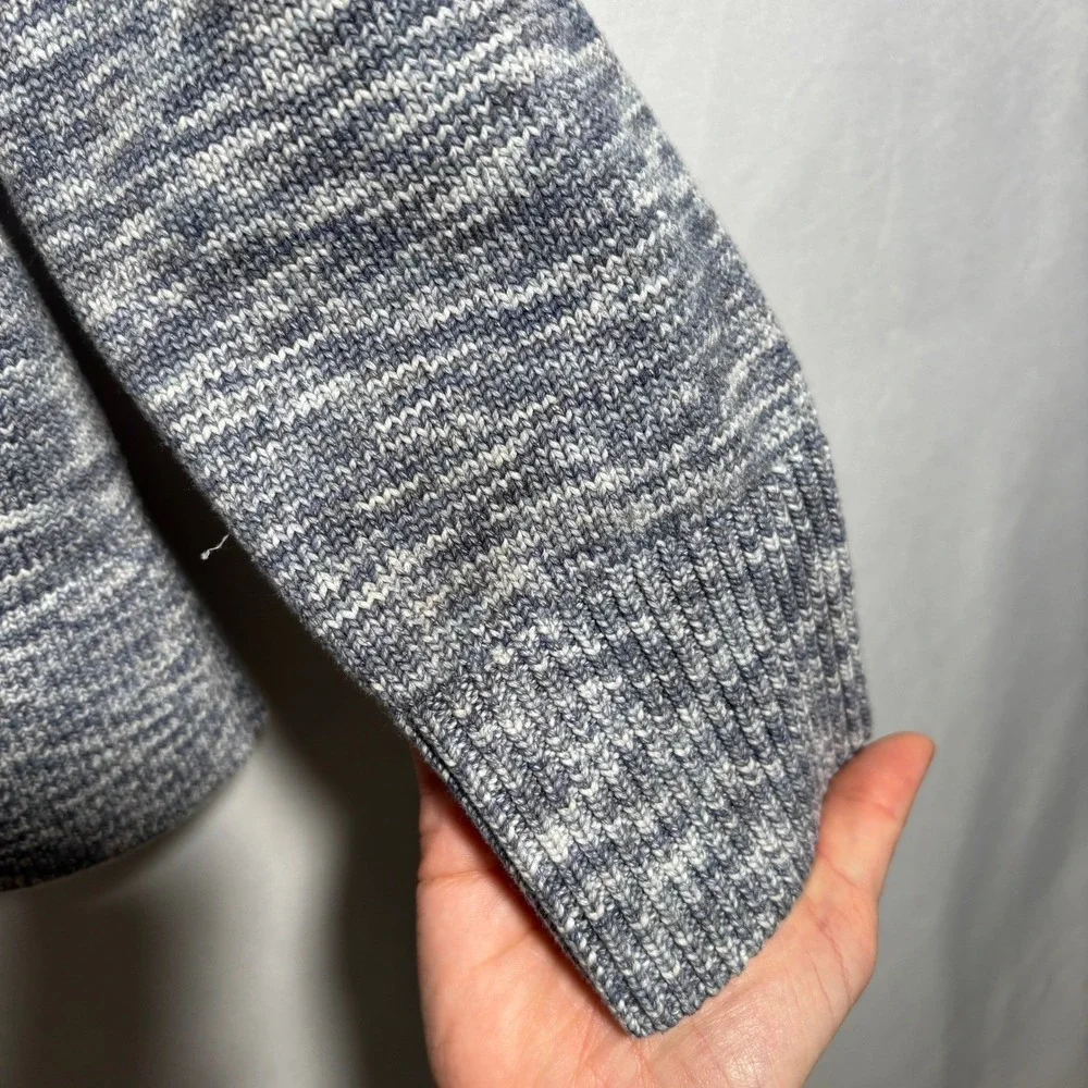 Lululemon Boxy Cotton Blend Sweater Nigh Sea / True Navy / Black‎ / Iron Blue XL